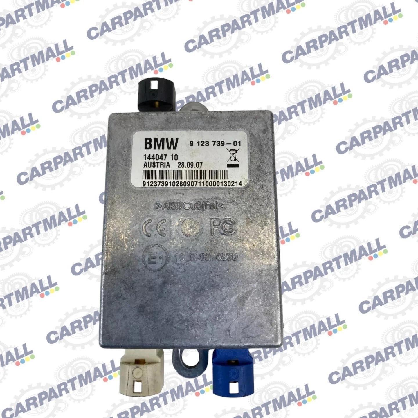 2006-2010 BMW 550I SEDAN AUDIO RADIO ANTENNA CONTROL MODULE UNIT 912373901 OEM