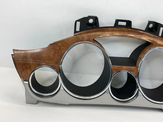 08-12 BUICK ENCLAVE SPEEDOMETER INSTRUMENT CLUSTER BEZEL TRIM COVER 25886029 OEM