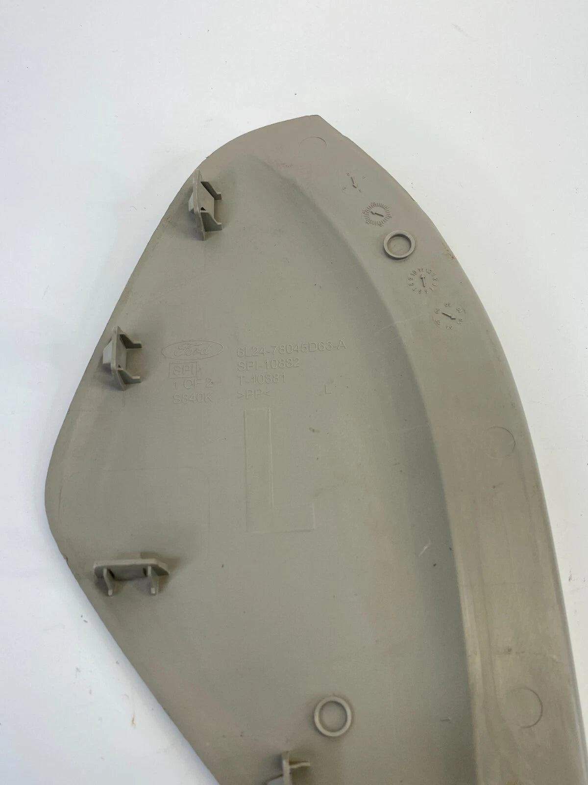 06-08 FORD EXPLORER XLT DASH FRONT LEFT DRIVER END CAP COVER 6L24-78045D63-A OEM