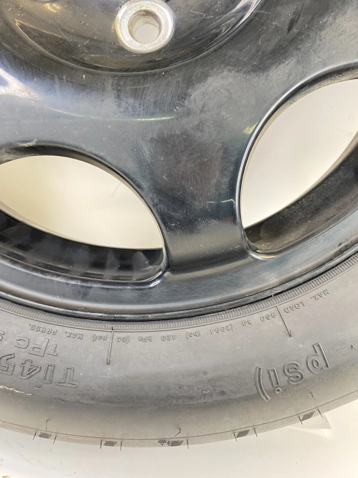 2006-2011 CADILLAC STS EMERGENCY SPARE TIRE WHEEL COMPACT DONUT T145/70R17