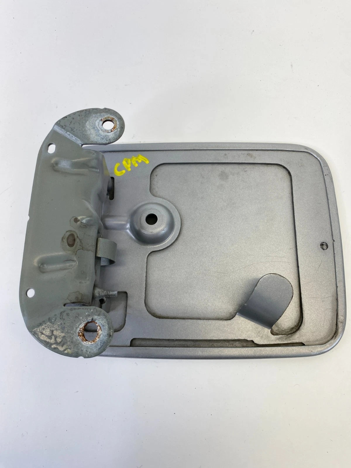 2003-2007 CADILLAC CTS FUEL TANK FILLER DOOR LID COVER SILVER METALLIC OEM