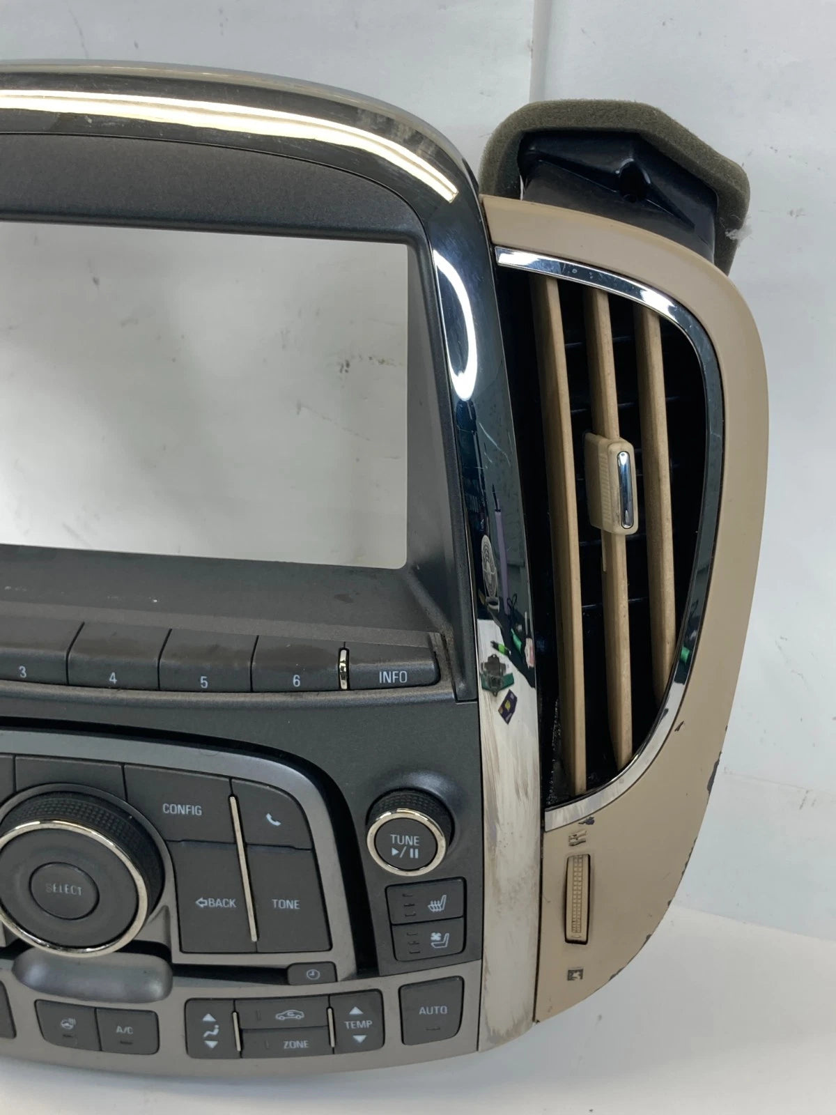 2013 13 BUICK LACROSSE RADIO & CLIMATE CONTROL FACEPLATE PANEL 22798935 OEM