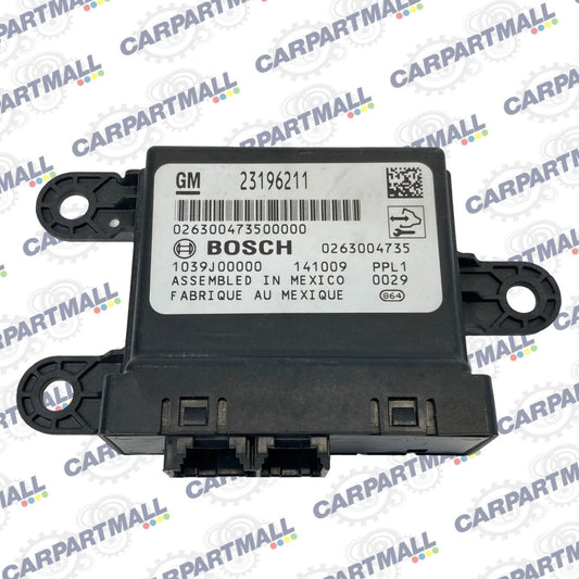 2014-2017 BUICK REGAL PARK PARKING AID ASSIST CONTROL MODULE UNIT 23196211 OEM