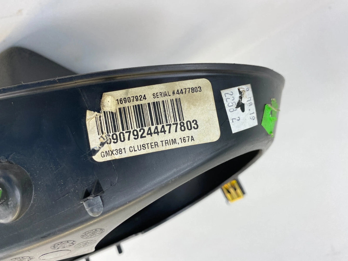 06-10 PONTIAC G6 DASH SPEEDOMETER CLUSTER BEZEL & STEERING COLUMN COVER TRIM OEM