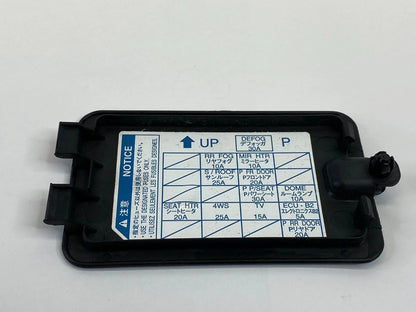 1998-2005 LEXUS GS300 GS 300 FUSE BOX TRIM KICK ACCESS DOOR COVER LID PANEL OEM
