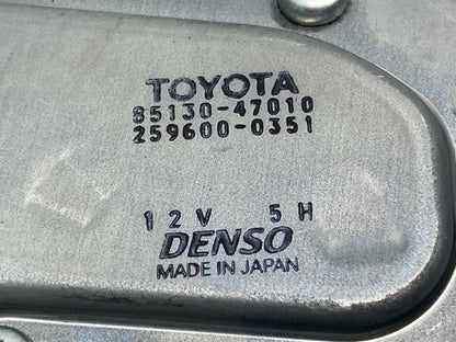 2004-2009 Toyota Prius Rear Trunk Windshield Wiper Motor 259600-0351 OEM