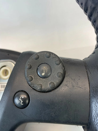 2004-2007 CADILLAC CTS LEFT STEERING WHEEL W/ AUDIO SWITCH LEATHER WOOD 21994384