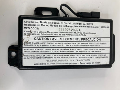 06-13 Chevrolet Impala Onstar Communication Interface Module Battery 22739970