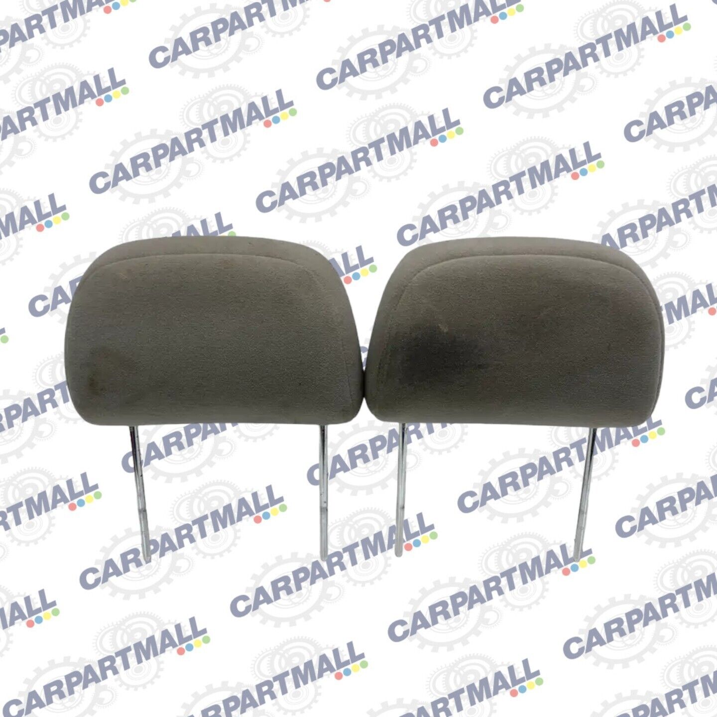 2000-2005 Chevrolet Impala Front Seat Headrest Left & Right Head Rest Cloth Gray