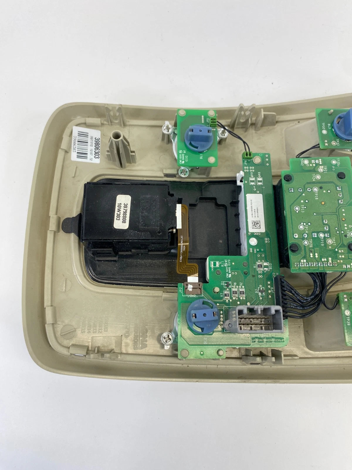 2011-2013 VOLVO S60 OVERHEAD CONSOLE DOME MAP LIGHT LAMP W/ SUNROOF SWITCH OEM