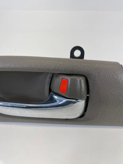 1998-2005 LEXUS GS300 REAR RIGHT SIDE INTERIOR INNER DOOR HANDLE W/ BEZEL OEM