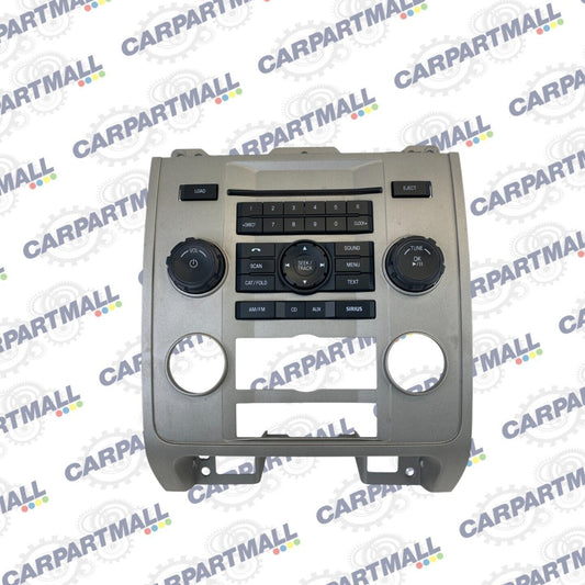 2009-2012 Ford Escape Radio Stereo AM/FM Control Face Panel Plate 9L8T-18A802-BB