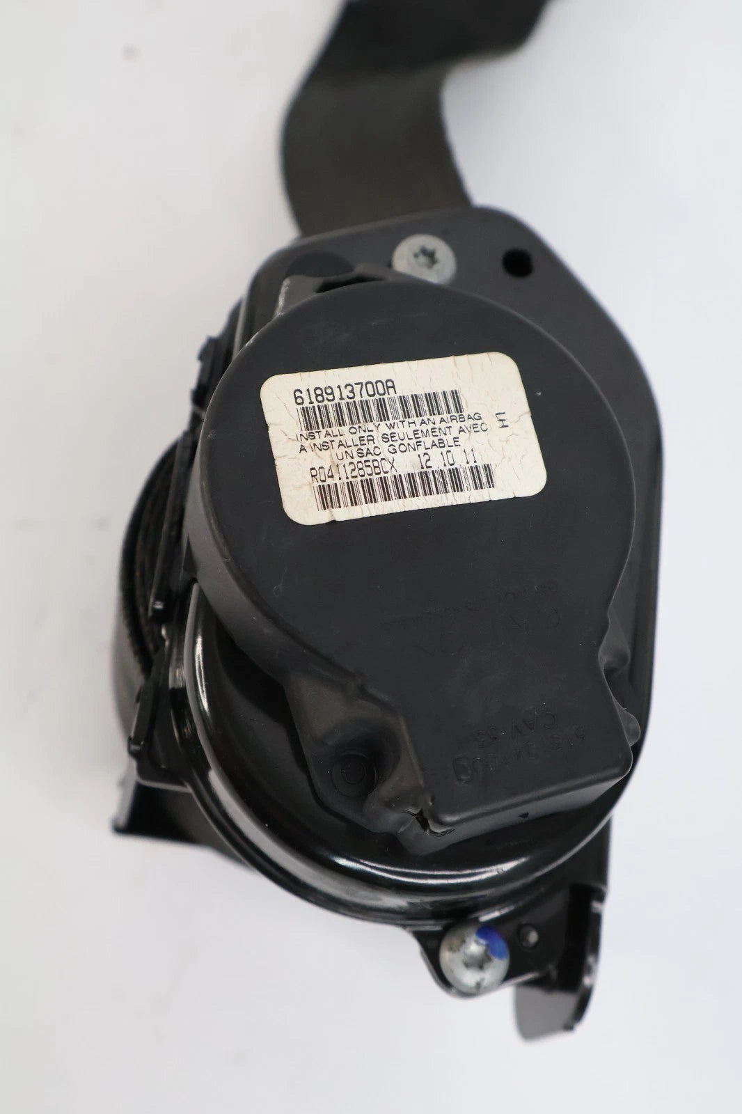 2012 12 FORD FOCUS FRONT LEFT DRIVER SEAT BELT RETRACTOR 617232500C OEM FACTORY