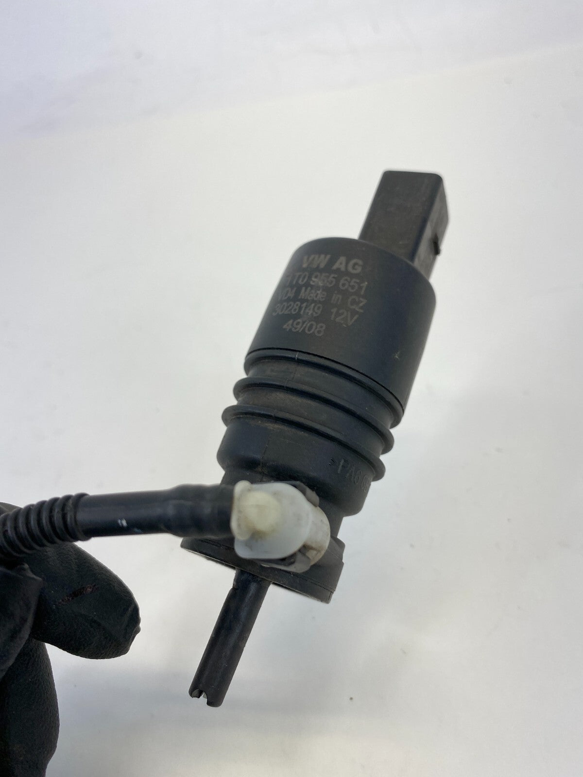 1999-2023 Volkswagen Jetta Front Windshield Washer Wiper Fluid Pump 1T0-955-651