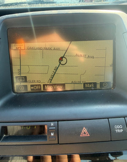 06-09 TOYOTA PRIUS RADIO RECEIVER GPS NAVIGATION SCREEN DISPLAY 86110-47220 OEM