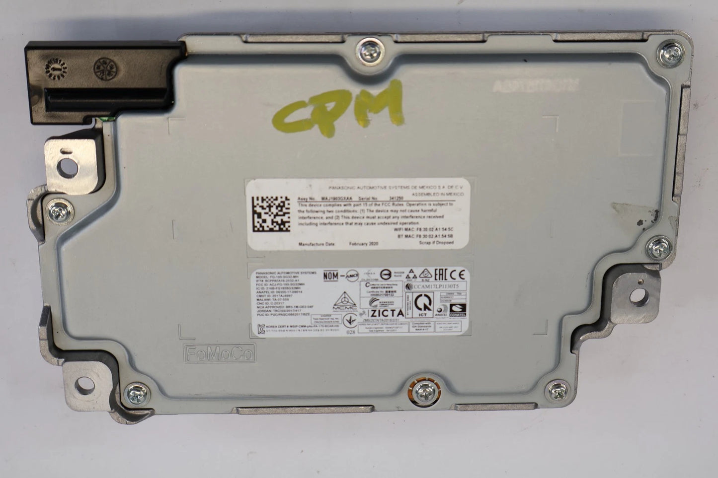 2020-2023 FORD EXPLORER APIM SYNC 3 COMMUNICATION CONTROL MODULE OEM LB5T14G371M