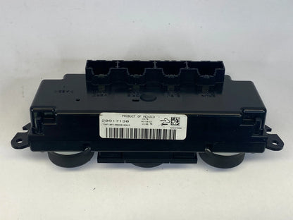 2009-2012 CHEVROLET TRAVERSE HVAC A/C CLIMATE CONTROL PANEL UNIT 20917130 OEM
