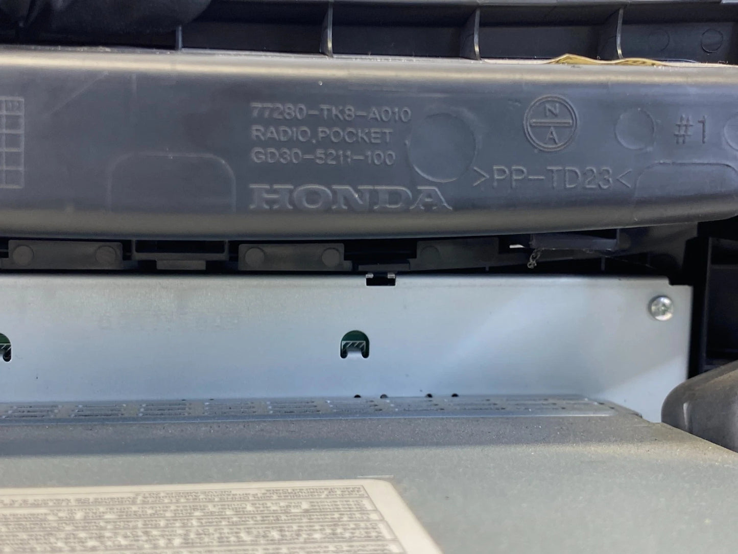 2011-2013 HONDA ODYSSEY RADIO DVD CD PLAYER RECEIVER OEM FACTORY 39100-TK8-A420