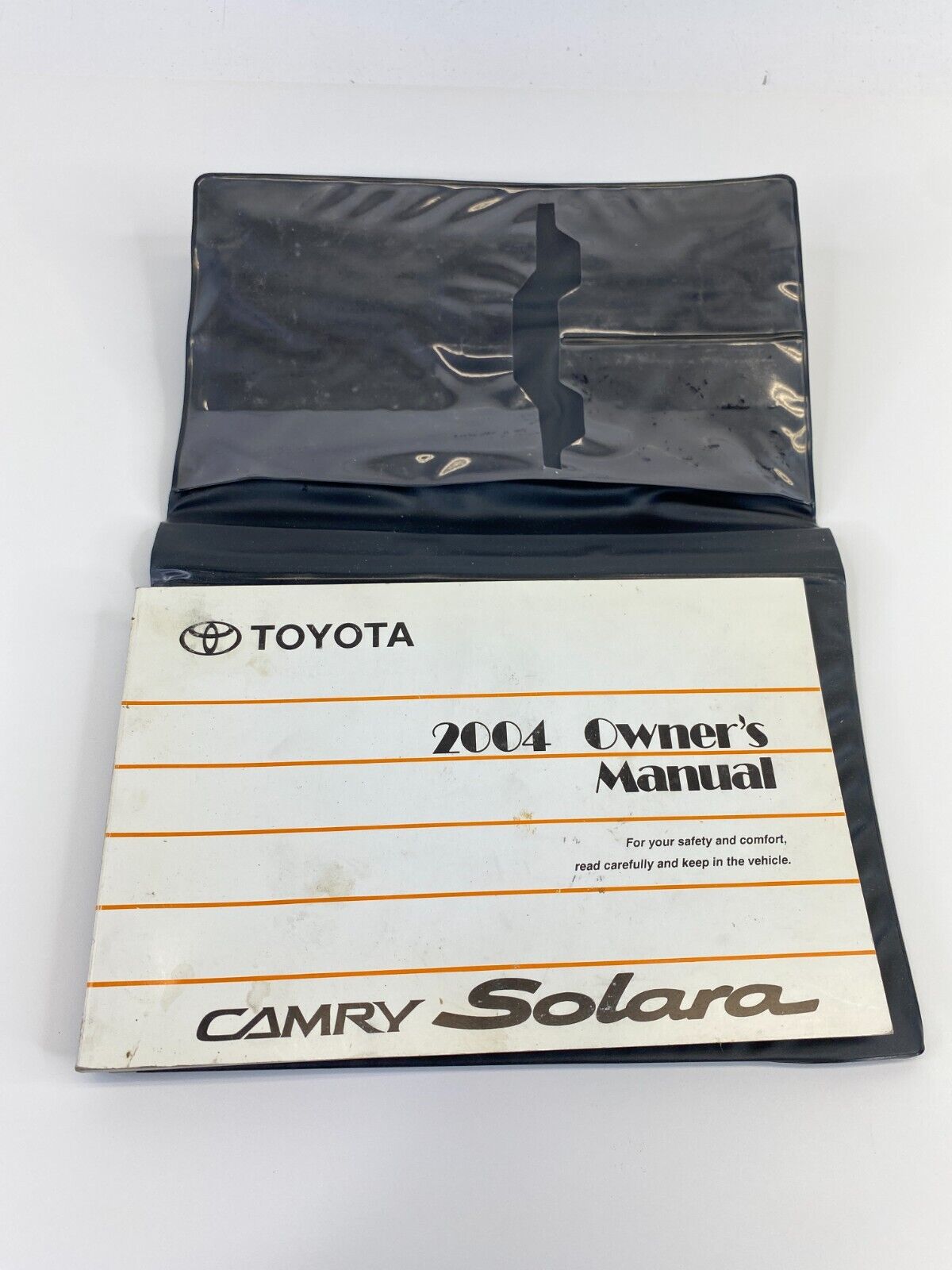 2004 Toyota Camry Solara Owner's Manual Guide Book w/ Case OEM