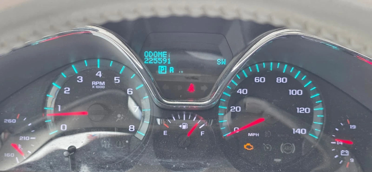 2009-2013 CHEVY TRAVERSE INSTRUMENT CLUSTER SPEEDOMETER GAUGES 22971864 225K