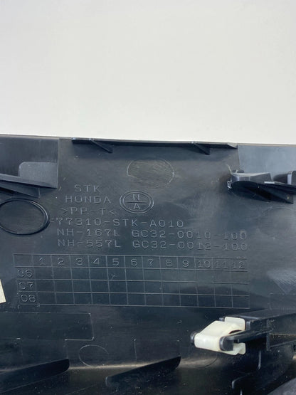 07-09 ACURA RDX FRONT LEFT SIDE INSTRUMENT PANEL SWITCH BEZEL TRIM 77310STKA010