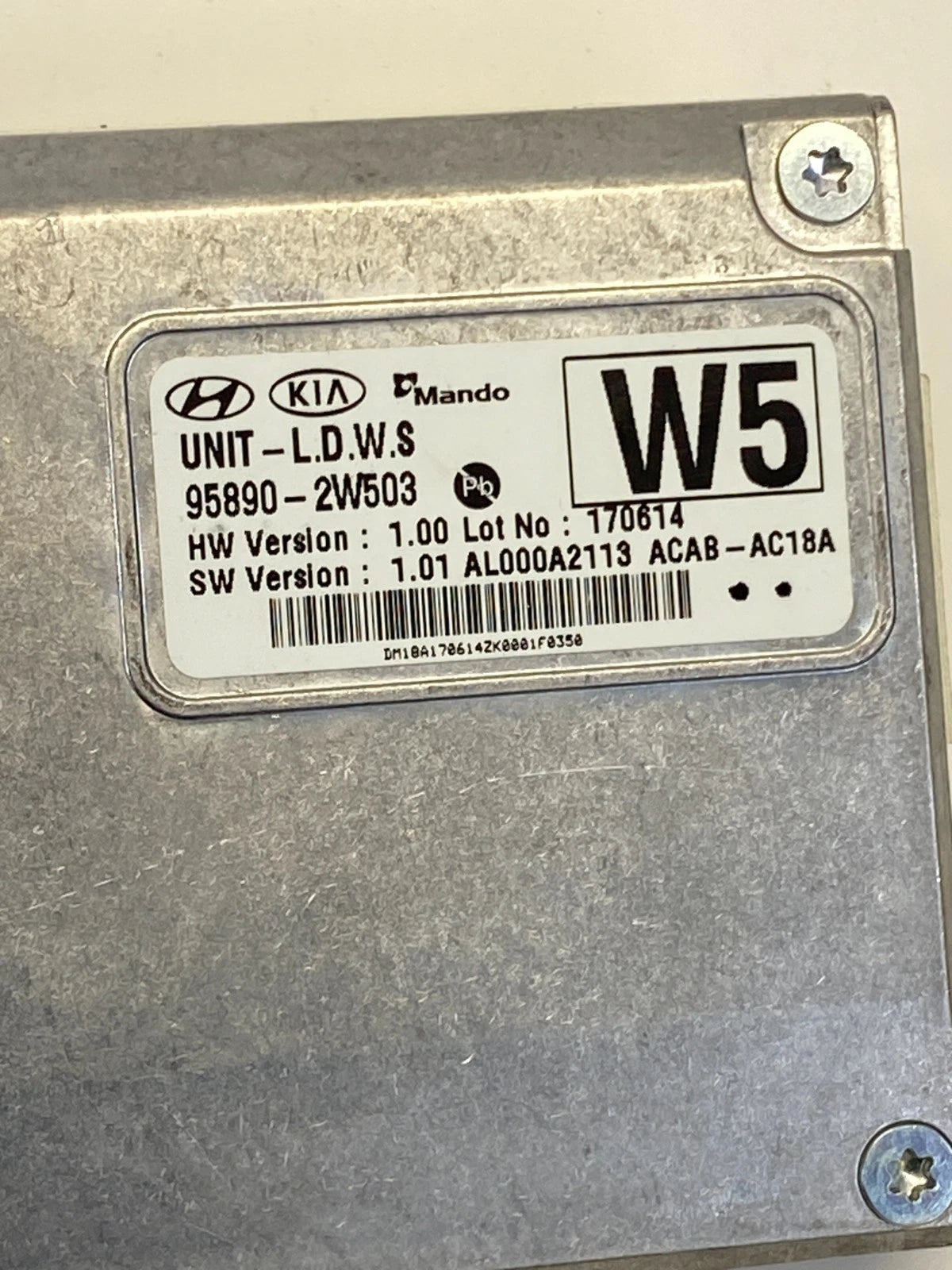 2016-2018 HYUNDAI SANTA FE SPORT LANE KEEP ASSIST CAMERA OEM FACTORY 95890-2W503