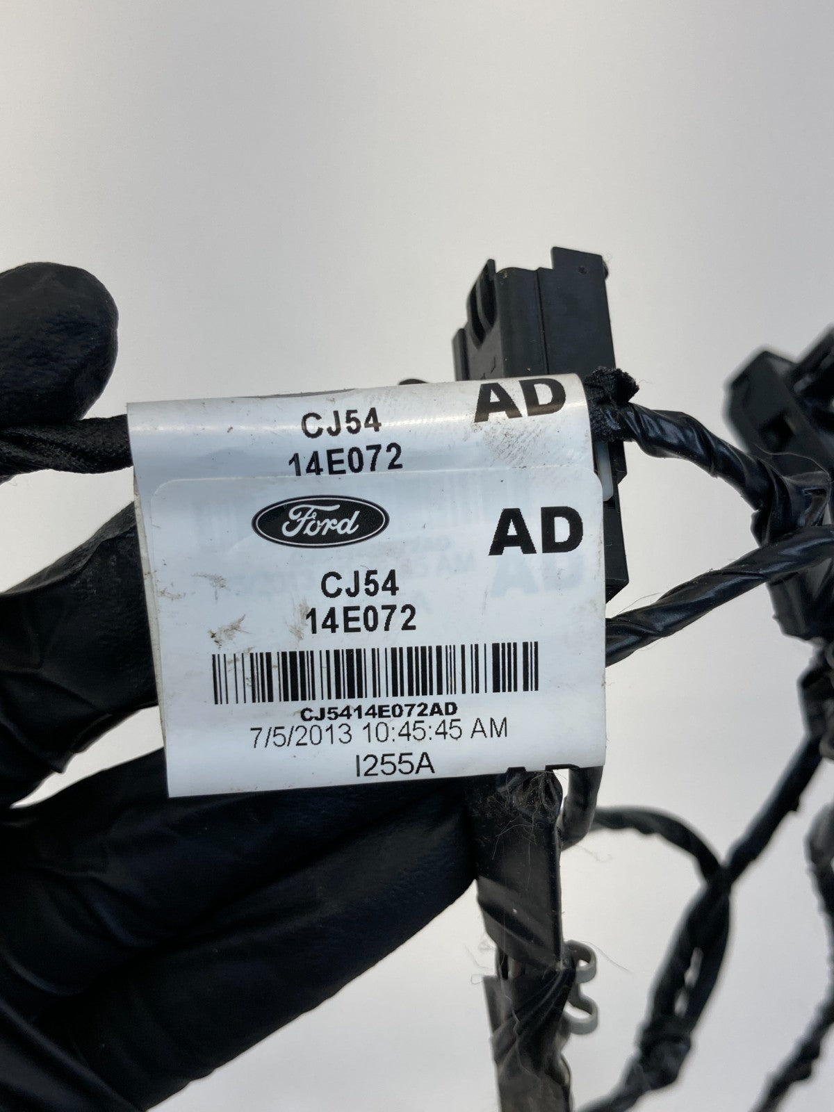 13-18 Ford C-Max Front Right Side Door Wire Wiring Harness CJ54-14E072-AD OEM