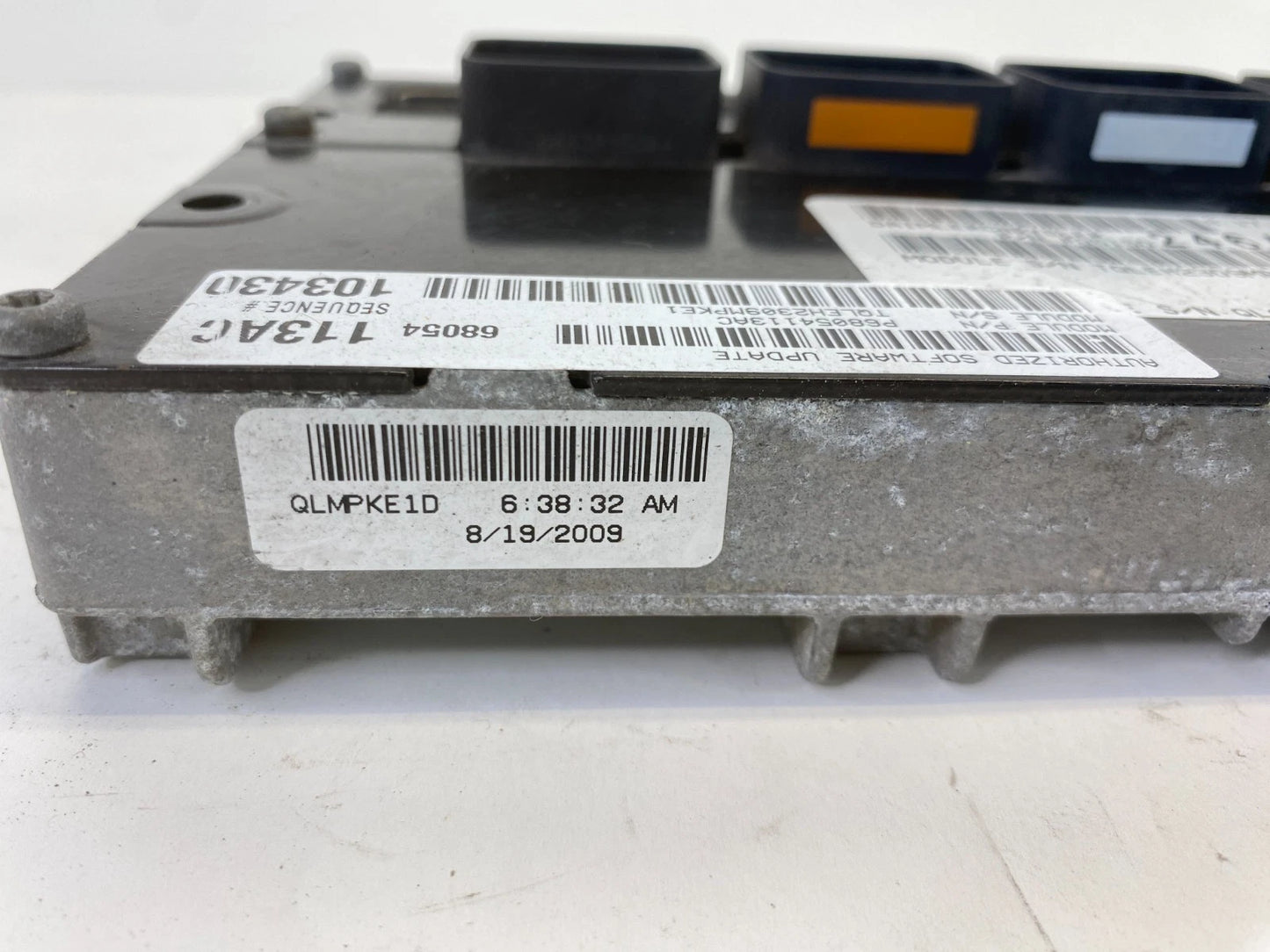 2010 CHRYSLER 300 2.7L V6 24V ENGINE COMPUTER CONTROL MODULE UNIT 68054113AC OEM
