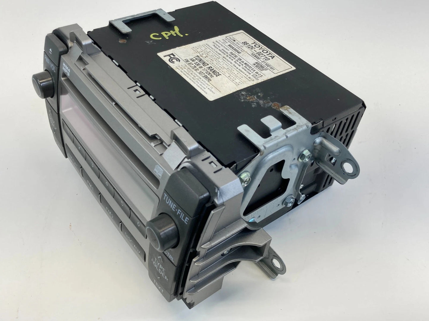 2009 2010 TOYOTA MATRIX RADIO AM/FM RECEIVER CD DISC PLAYER WMA MP3 86120-02710