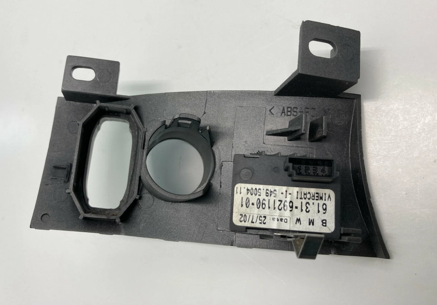 02-04 BMW 745LI 745I PARKING SENSOR DISTANCE CONTROL SWITCH BEZEL 6131692119001