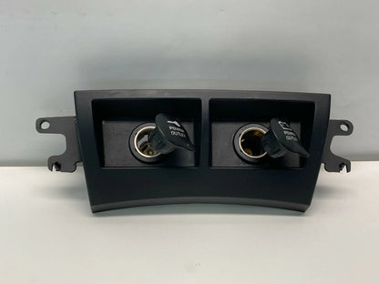 2004-2008 CHRYSLER PACIFICA DASH DUAL POWER OUTLET LIGHTER PANEL COVER TRIM OEM