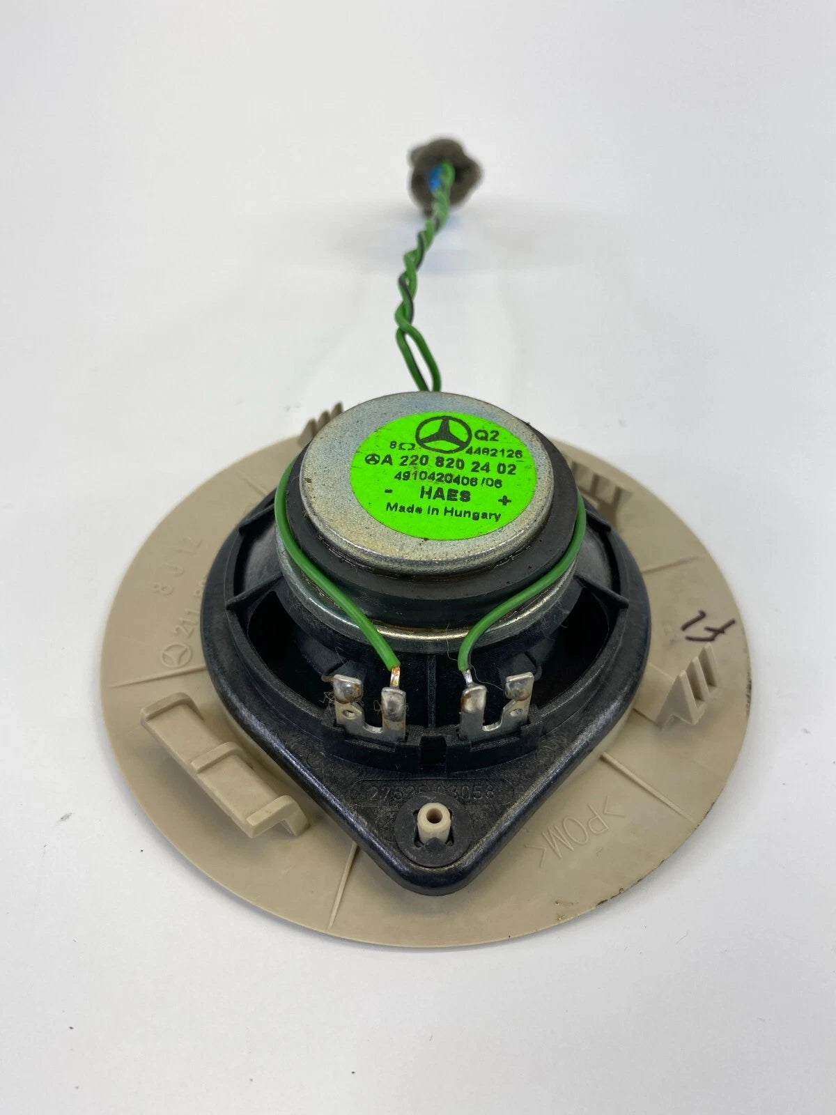 2003-2006 MERCEDES BENZ E500 FRONT LEFT DOOR LOWER SOUND AUDIO TWEETER SPEAKER
