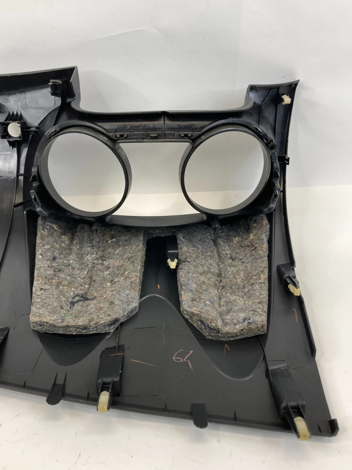 2007-2013 MITSUBISHI OUTLANDER SPEEDOMETER CLUSTER BEZEL VISOR TRIM 8060A012 OEM