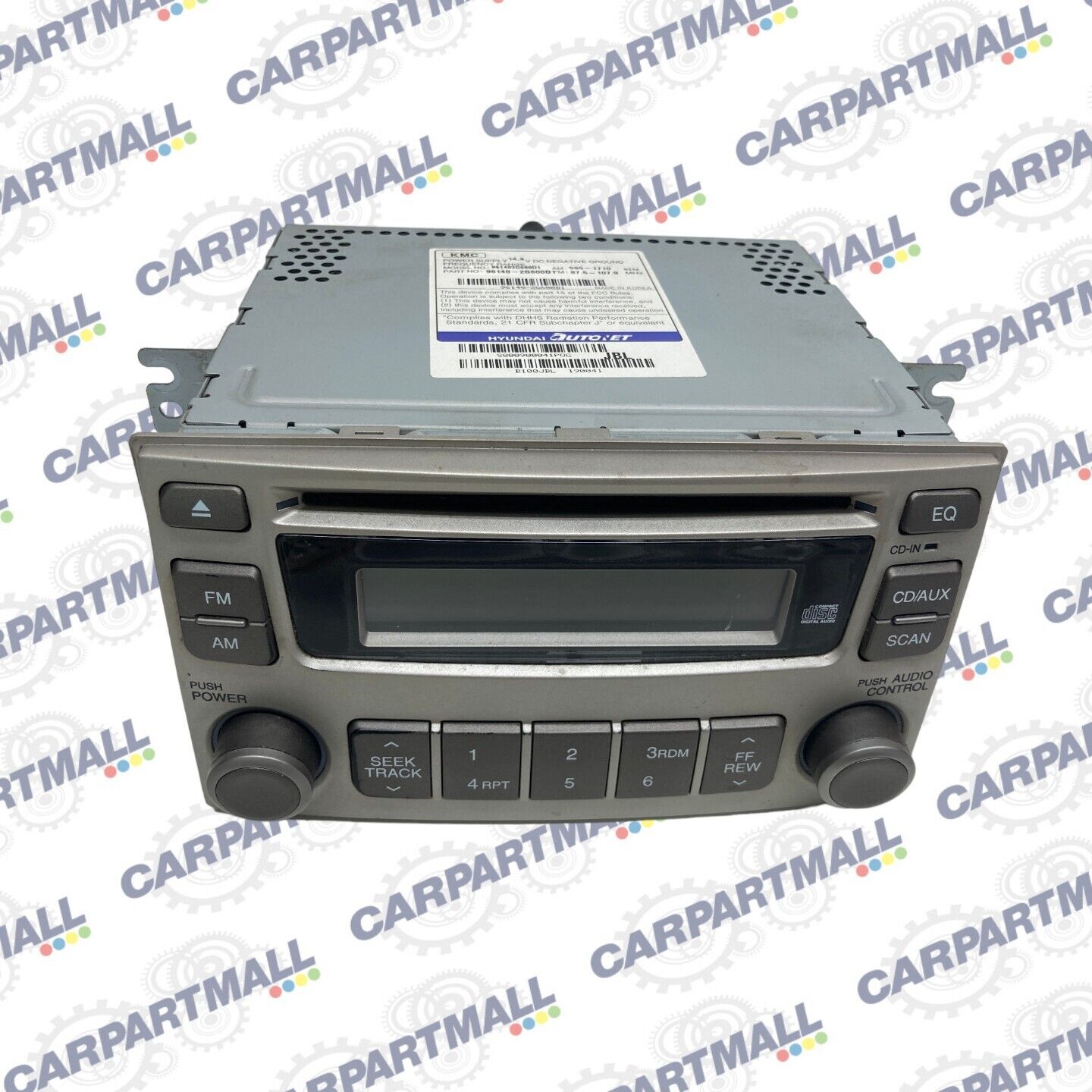 2008 Kia Optima AM/FM Radio CD Player Receiver Stereo JBL 96140-2G600D OEM