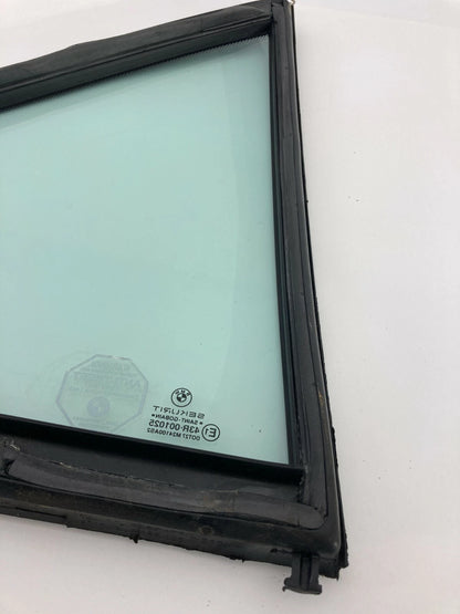 1995-2001 BMW 740I 740IL REAR LEFT BACK DOOR VENT WINDOW QUARTER GLASS 43R-00102