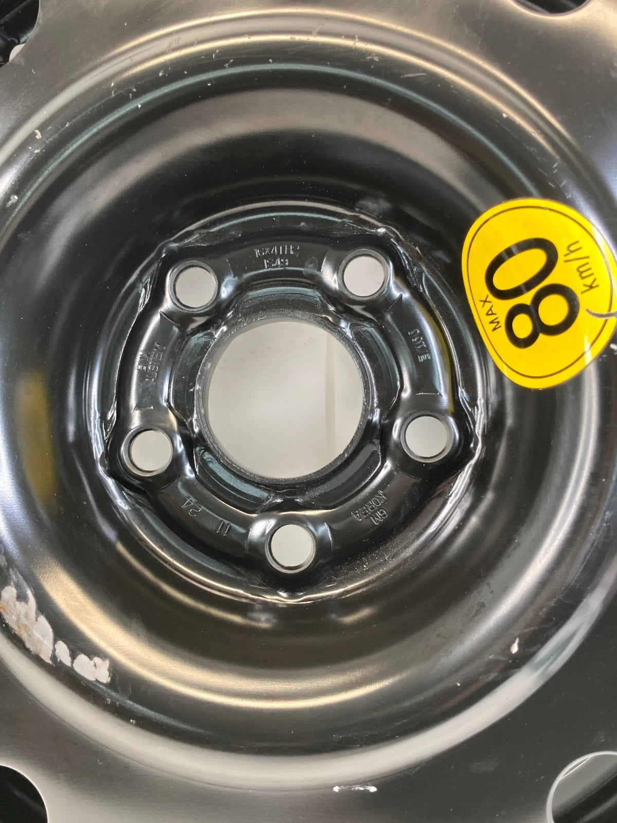 2015-2022 Chevrolet Trax Emergency Spare Tire Wheel Compact Donut T125/70D16 96M