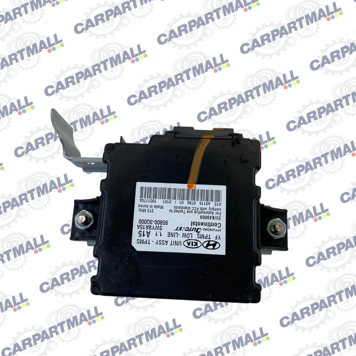 11-14 HYUNDAI SONATA TPMS TIRE PRESSURE MONITOR CONTROL MODULE UNIT 95800-3Q000
