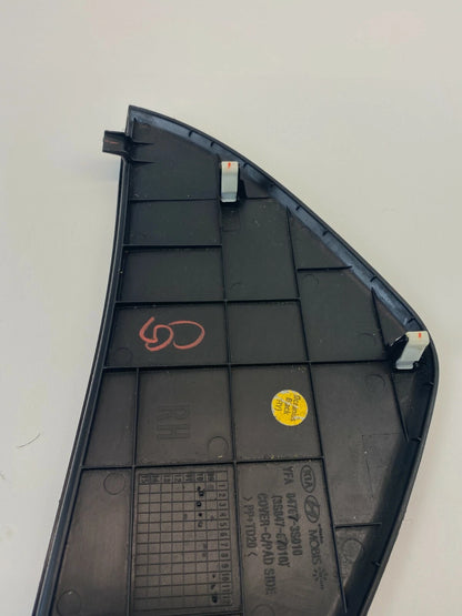 2011-2014 HYUNDAI SONATA FRONT RIGHT PASSENGER SIDE END CAP DASH COVER TRIM OEM