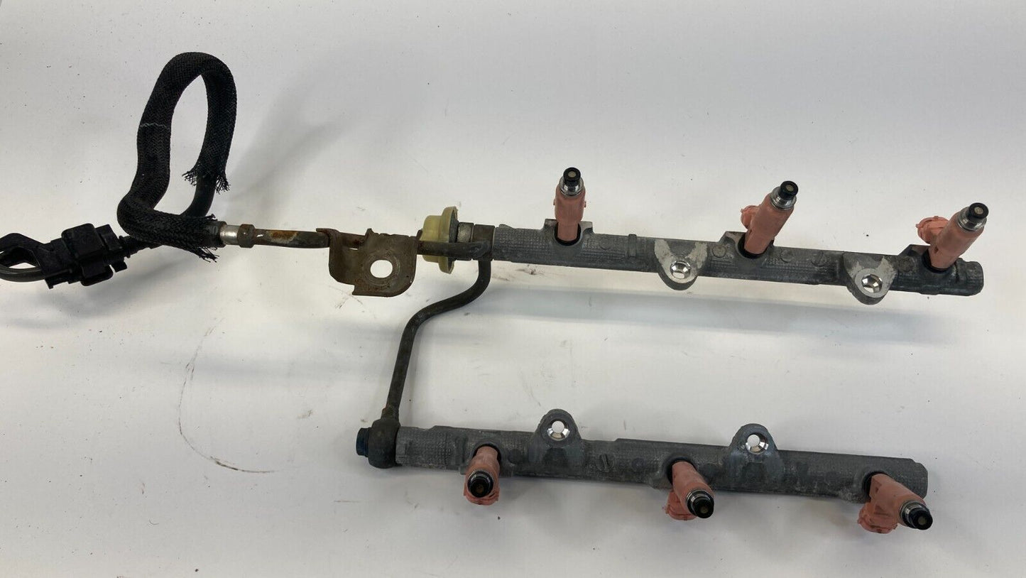 2006-2010 Toyota Highlande Hybrid 3.3L A/T Engine Fuel Injector Injection Rail