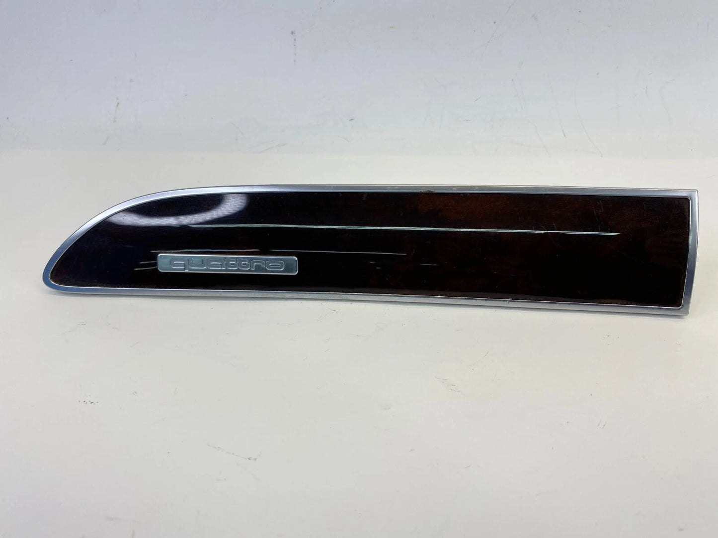 05-11 AUDI A6 QUATTRO DASH RIGHT SIDE COVER BEZEL PANEL TRIM MOLDING 4F1853190S