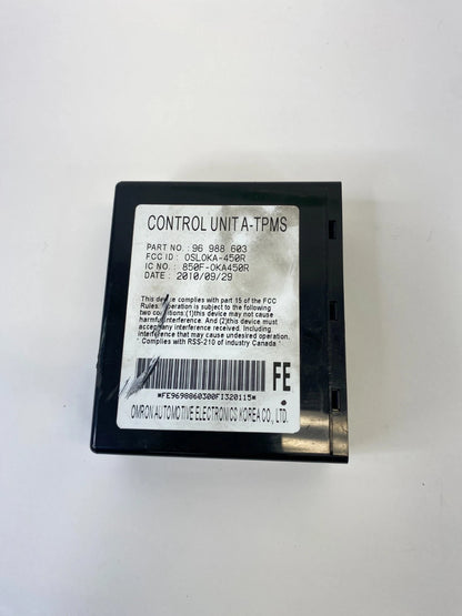 2008-2011 CHEVROLET AVEO5 TPMS TIRE PRESSURE CONTROL MODULE OEM FACTORY 96988603
