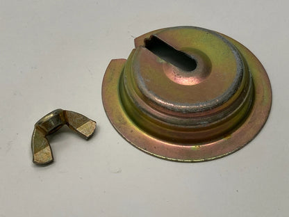 1994 1995 BMW 540I SPARE TIRE HOLD DOWN CUP RETAINER PLATE BOLT NUT OEM