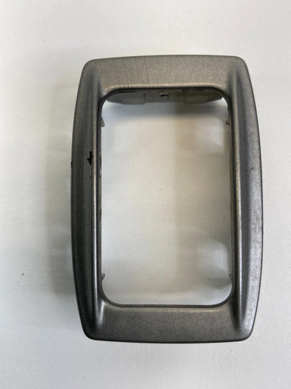 2009-2011 JAGUAR XF FRONT SEAT MEMORY CONTROL SWITCH BEZEL COVER SILVER OEM