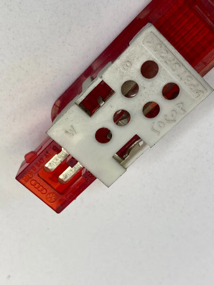 2005-2011 AUDI A6 REAR LEFT DRIVER SIDE INTERIOR DOOR SAFETY WARNING LIGHT RED