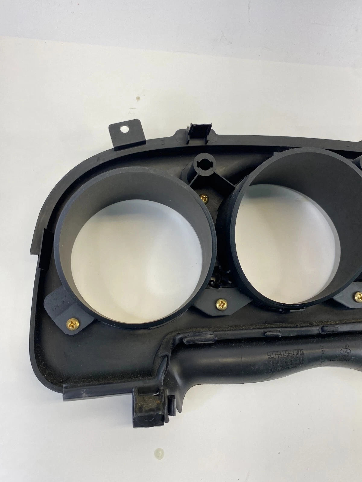 2001-2005 CHRYSLER PT CRUISER DASH SPEEDOMETER CLUSTER BEZEL SILVER 0SD34TRMA