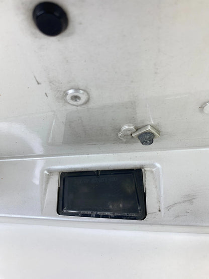 04-09 CADILLAC SRX TRUNK LID LICENSE PLATE HOLDER W/ BACKUP LIGHT LAMP 10387217