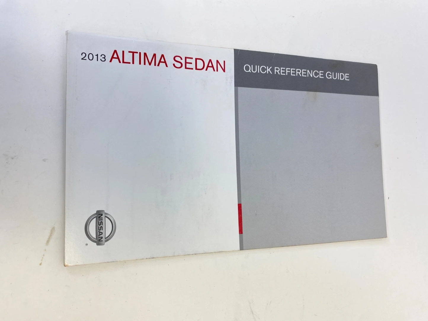 2013 NISSAN ALTIMA SEDAN OWNERS MANUAL INFORMATION GUIDE BOOK SET WITH CASE OEM