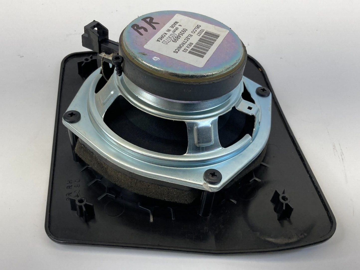 04-06 Cadillac SRX Rear Right Back Side Door Audio Speaker w/ Cover 09354899