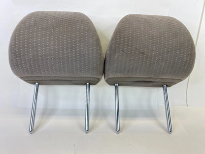 2007-2009 HONDA CR-V SUV FRONT LEFT & RIGHT SEAT HEADREST HEAD REST SET OEM