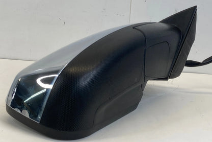 15-17 CHEVROLET EQUINOX FRONT RIGHT SIDE VIEW POWER DOOR MIRROR CHROME 23467288